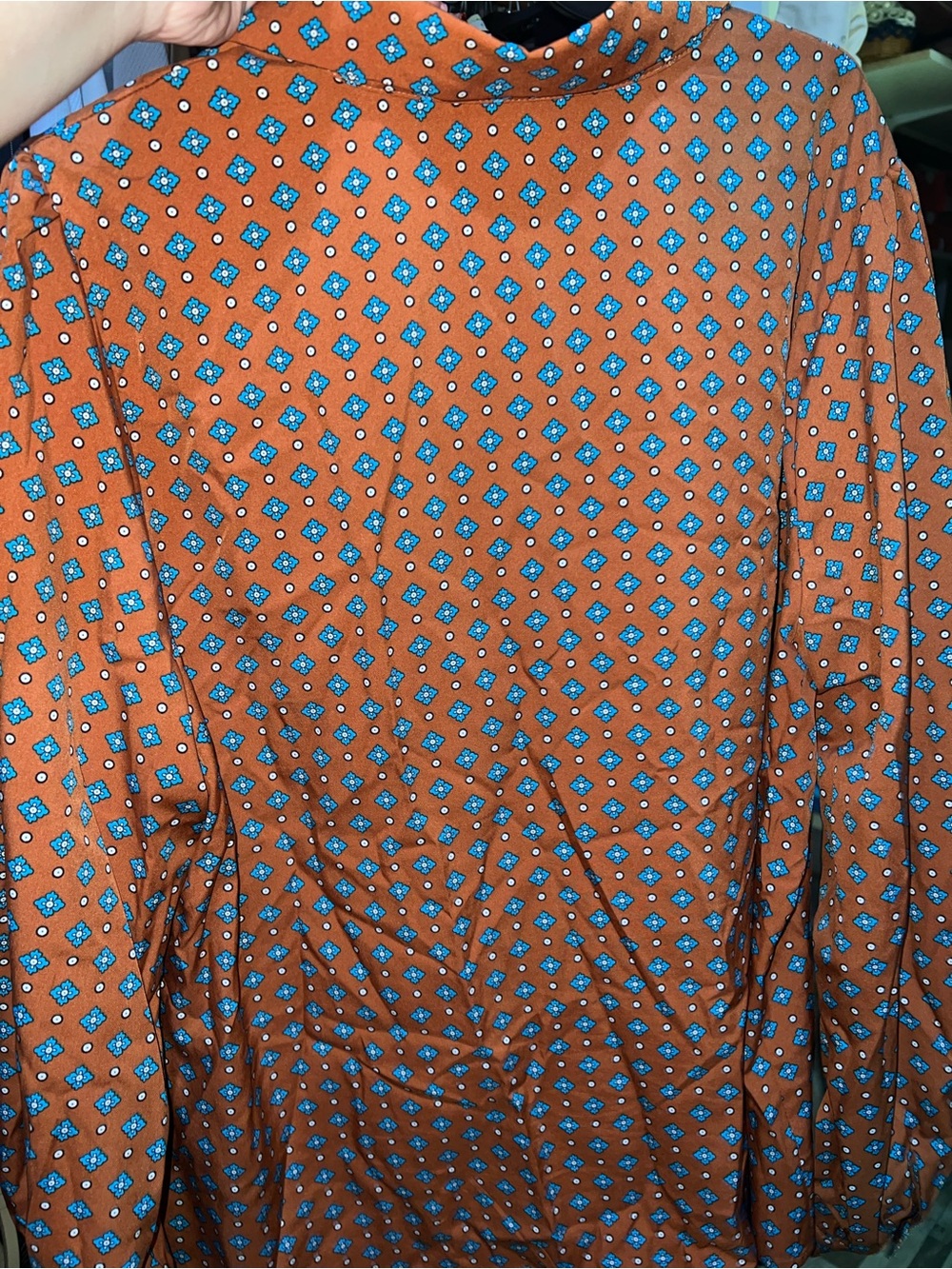 Printed Button-Up Shirt - Picture 4 of 6